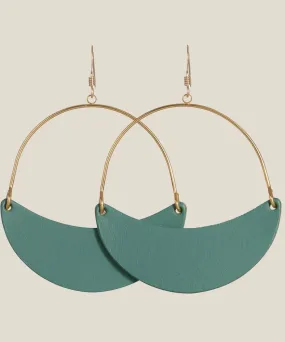 Agave Aster Earrings - Gold
