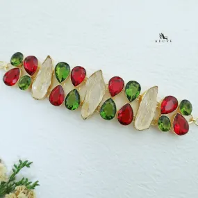 Ainara Glossy   Raw Stone Choker