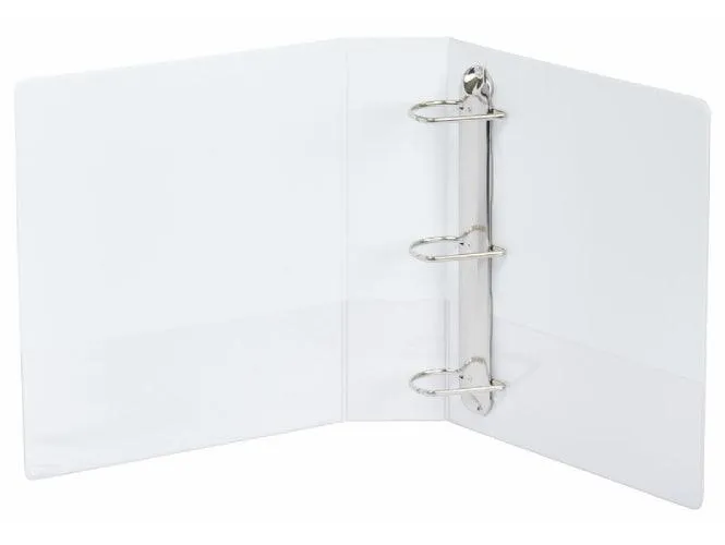 Alpha Presentation Binder 3 Rings A4, 102mm Spine, White (310)