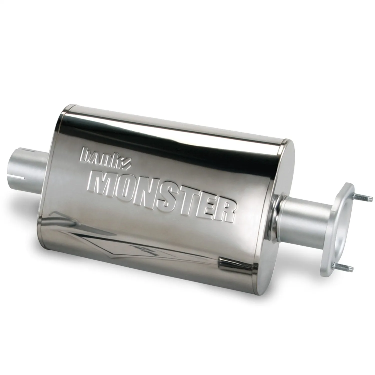 Banks Power 52638 Muffler; 2.5 X 2.5 S/S-2004-06 Jeep 4.0L