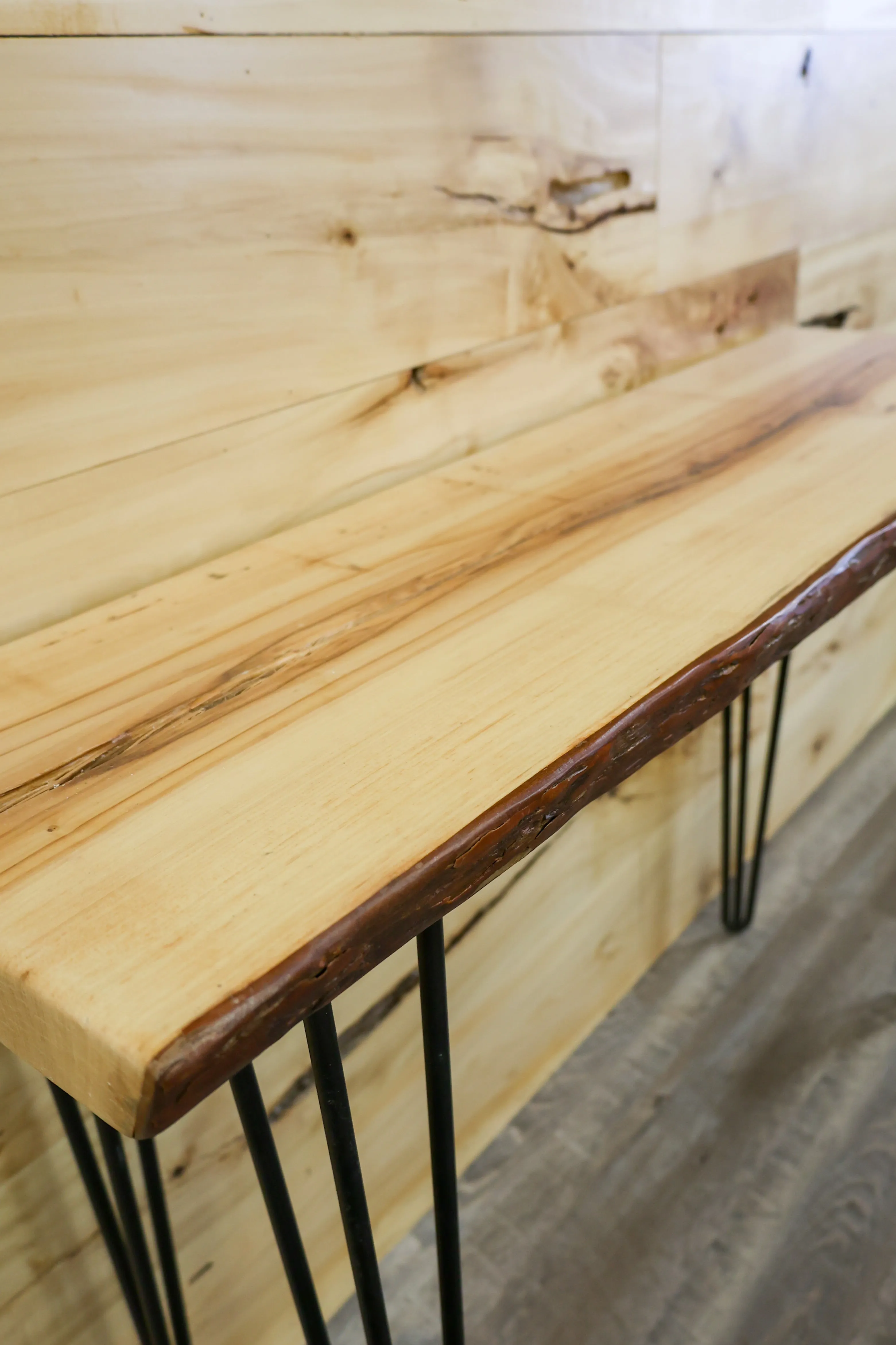 Castleman Pecan Entry Table