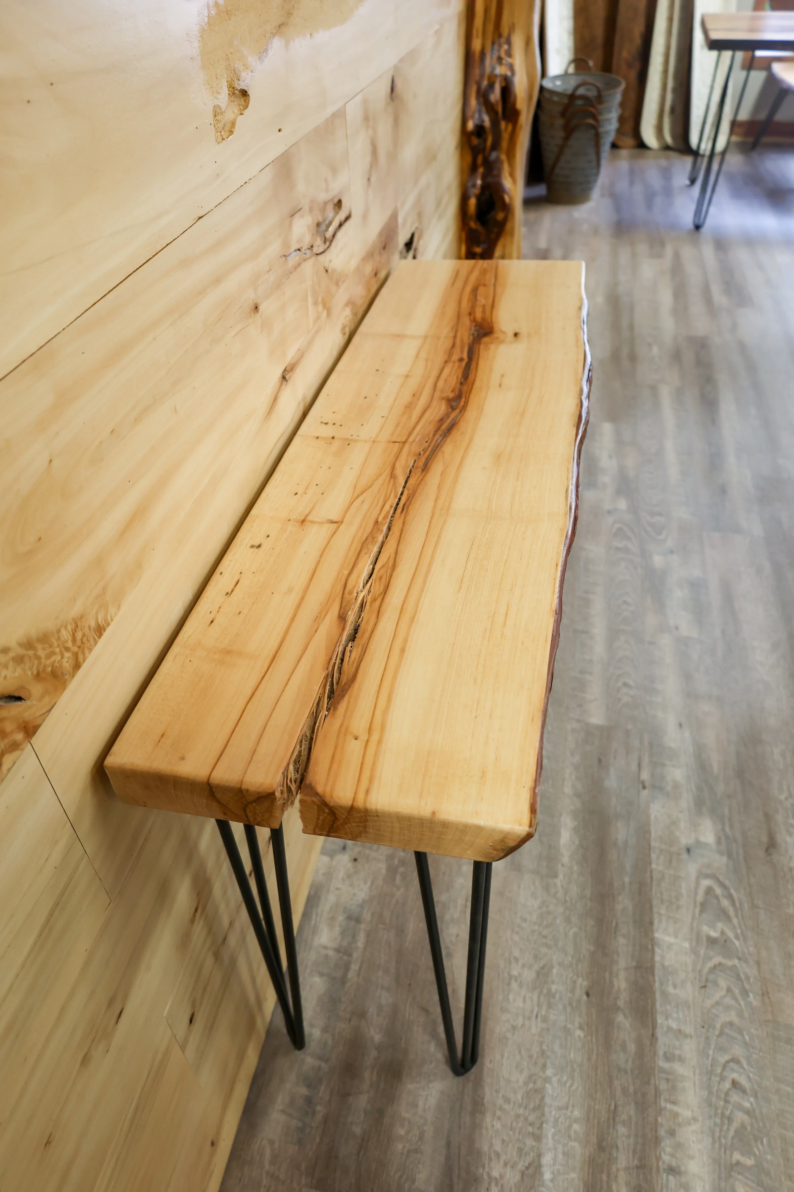 Castleman Pecan Entry Table