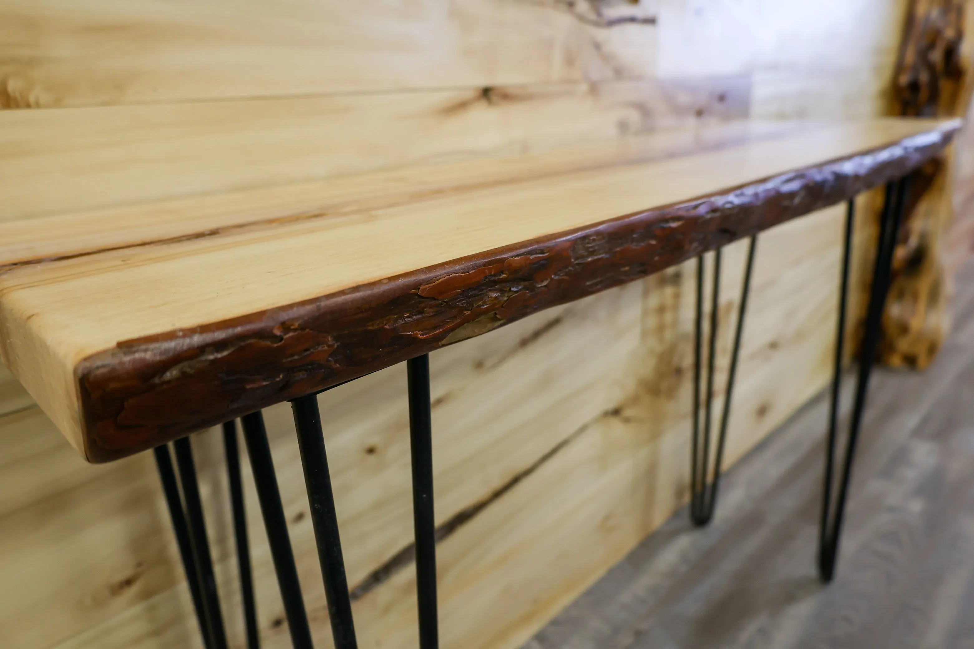 Castleman Pecan Entry Table