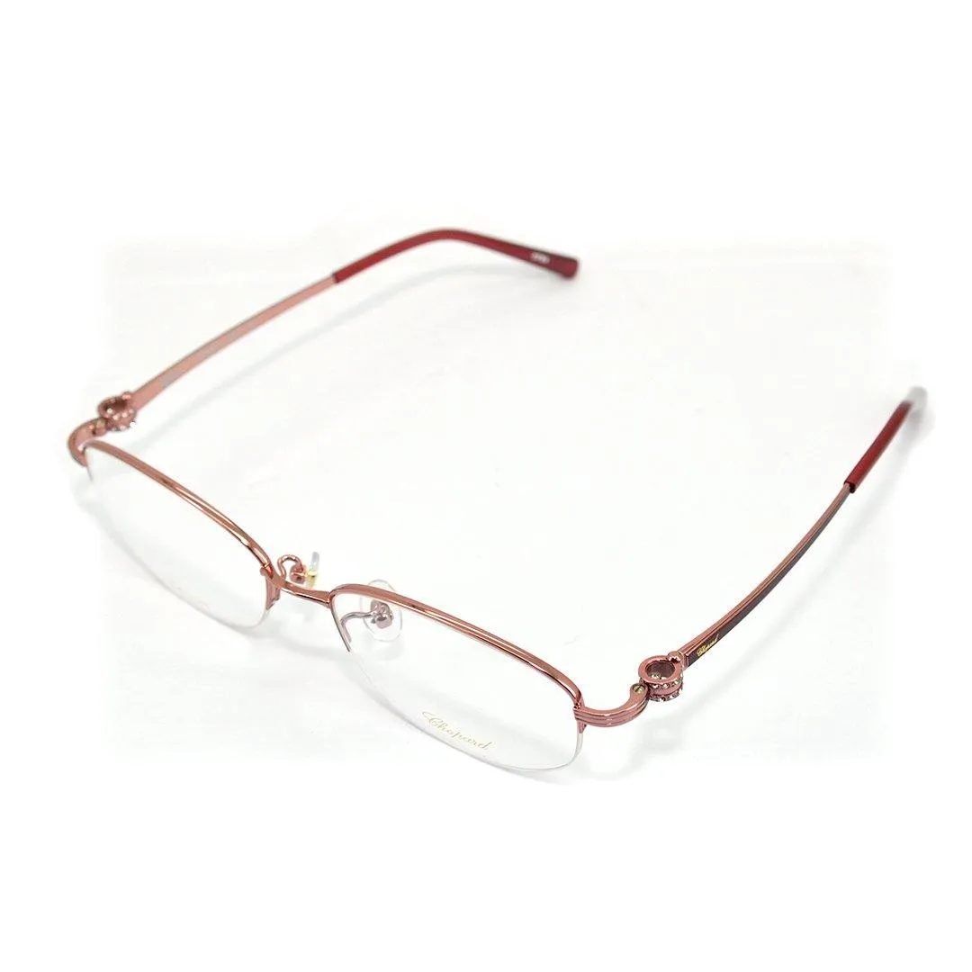 Chopard Women's Gold Metal Cat Eye Eyeglasses VCHD73J/0F84