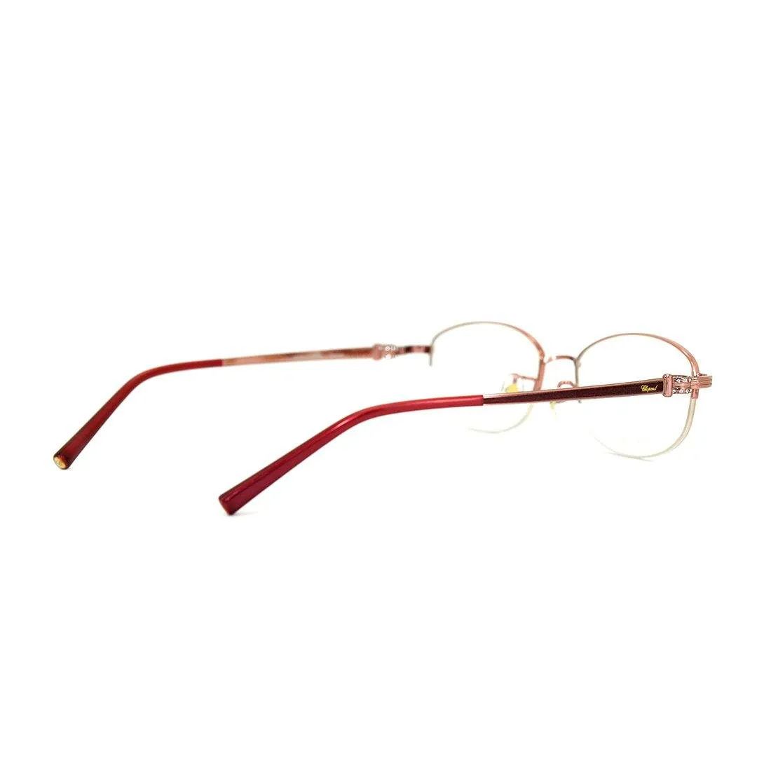 Chopard Women's Gold Metal Cat Eye Eyeglasses VCHD73J/0F84