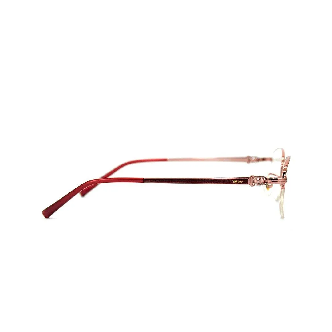Chopard Women's Gold Metal Cat Eye Eyeglasses VCHD73J/0F84