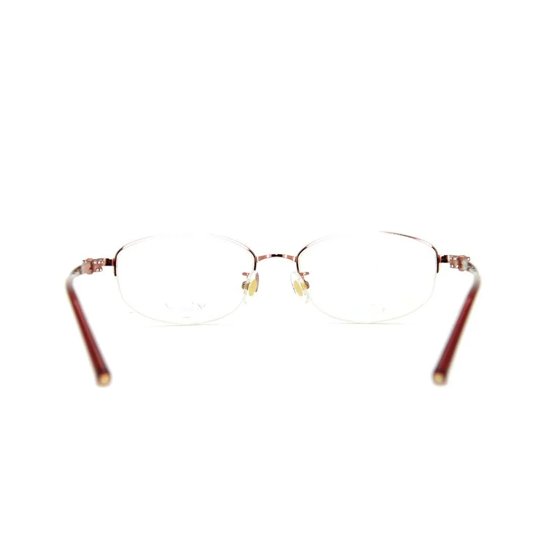 Chopard Women's Gold Metal Cat Eye Eyeglasses VCHD73J/0F84