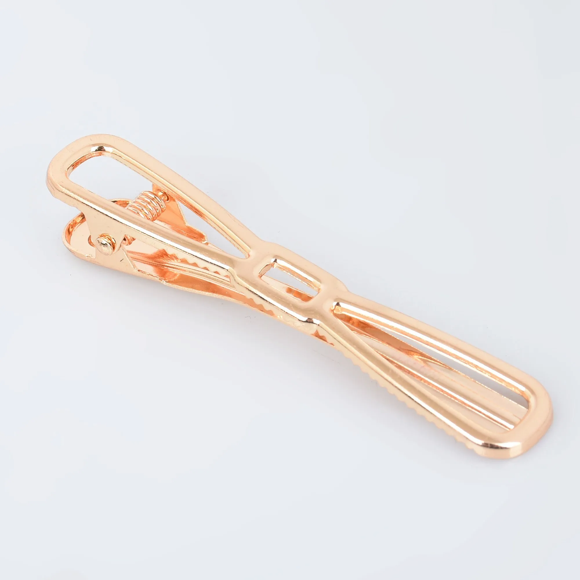 INS Popular Hairpin Metal Hollow Duckbill Clip Hair Clip Barrette Bangs Clip Side Clip Hair accessories Hair jewelry 10pcs 102927