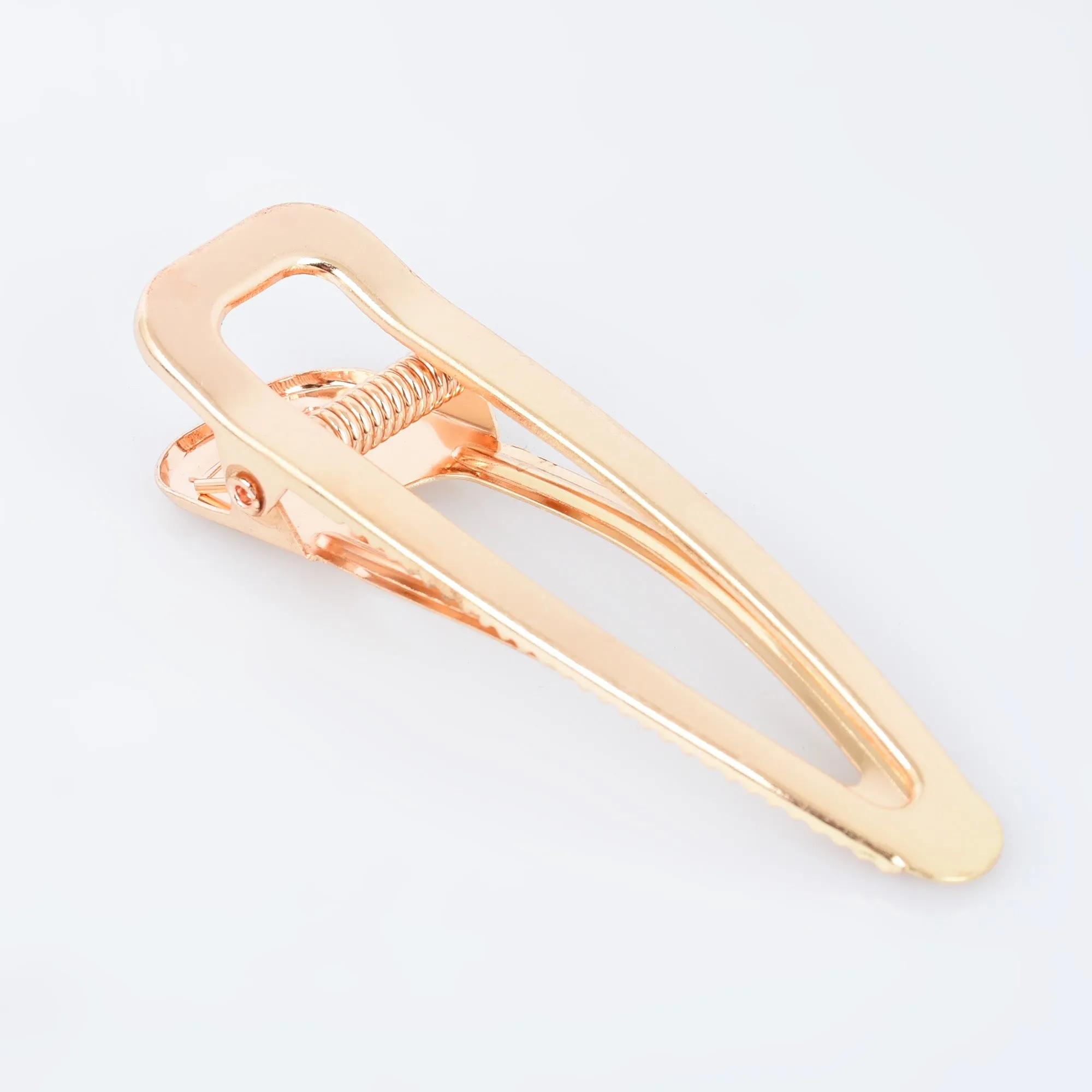 INS Popular Hairpin Metal Hollow Duckbill Clip Hair Clip Barrette Bangs Clip Side Clip Hair accessories Hair jewelry 10pcs 102927