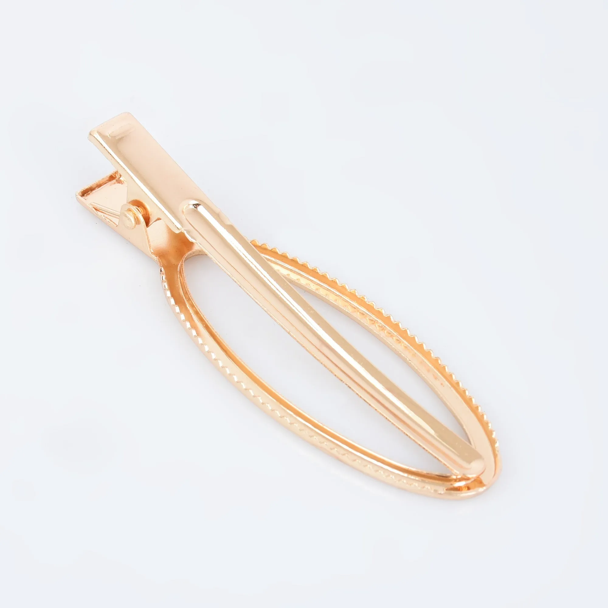 INS Popular Hairpin Metal Hollow Duckbill Clip Hair Clip Barrette Bangs Clip Side Clip Hair accessories Hair jewelry 10pcs 102927