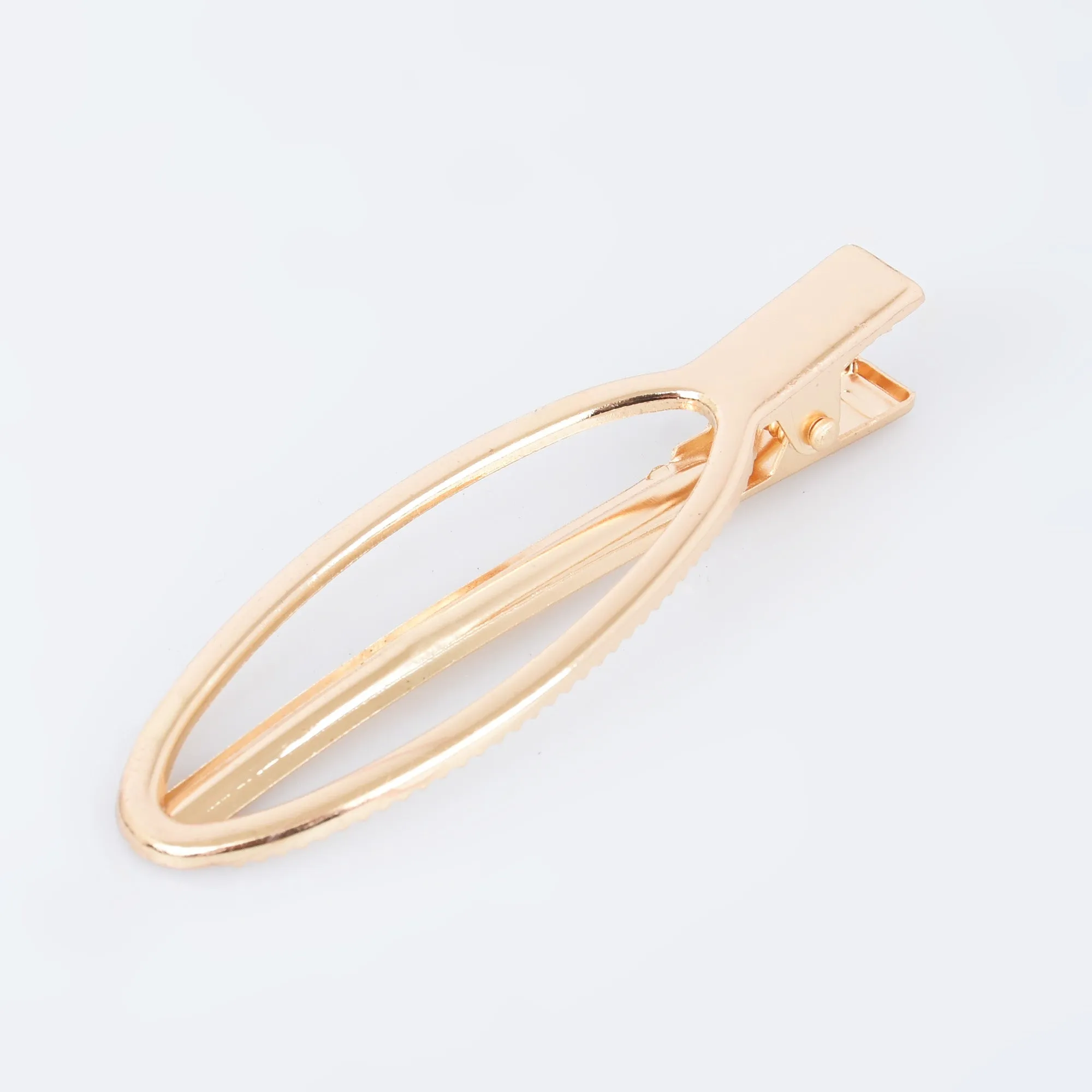 INS Popular Hairpin Metal Hollow Duckbill Clip Hair Clip Barrette Bangs Clip Side Clip Hair accessories Hair jewelry 10pcs 102927