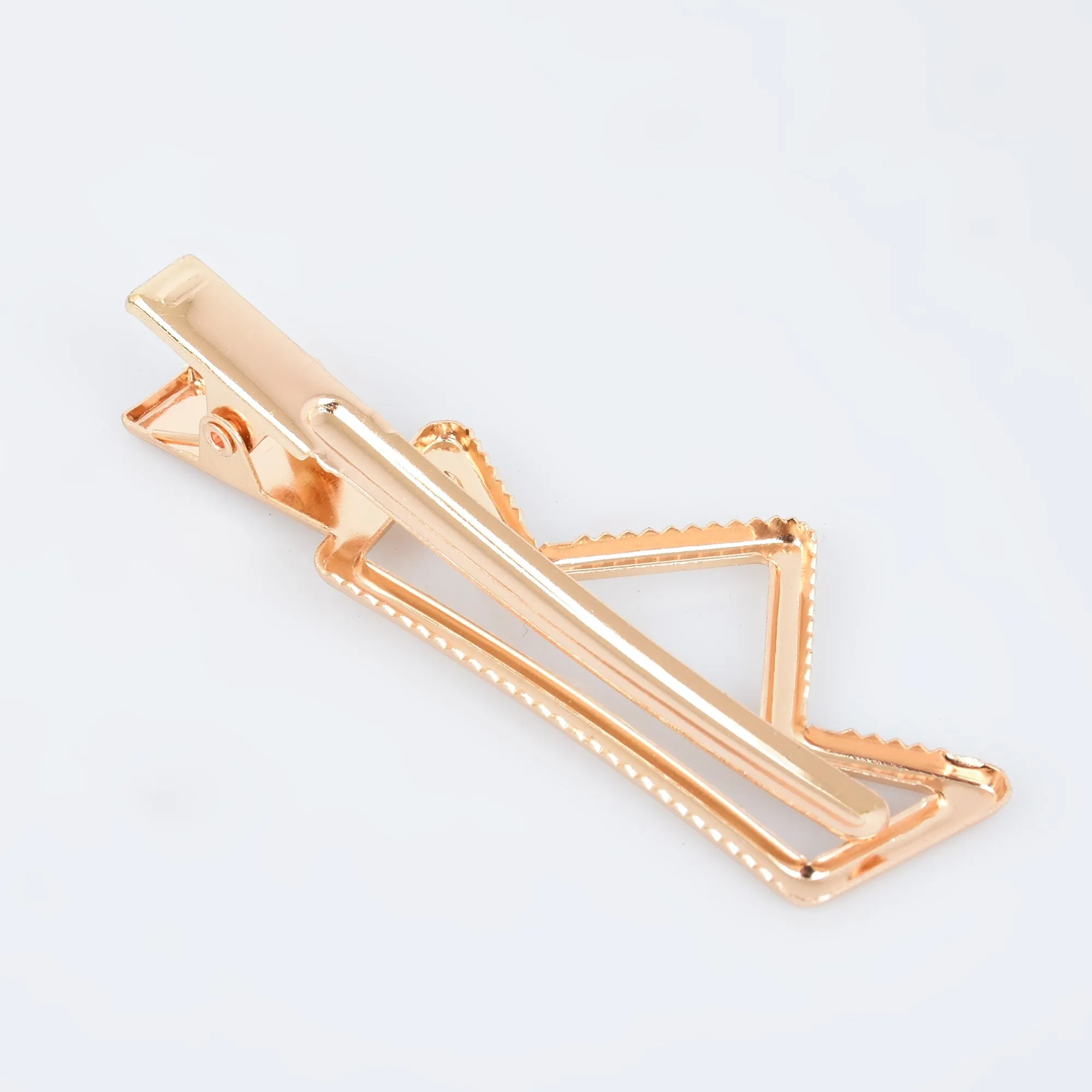 INS Popular Hairpin Metal Hollow Duckbill Clip Hair Clip Barrette Bangs Clip Side Clip Hair accessories Hair jewelry 10pcs 102927