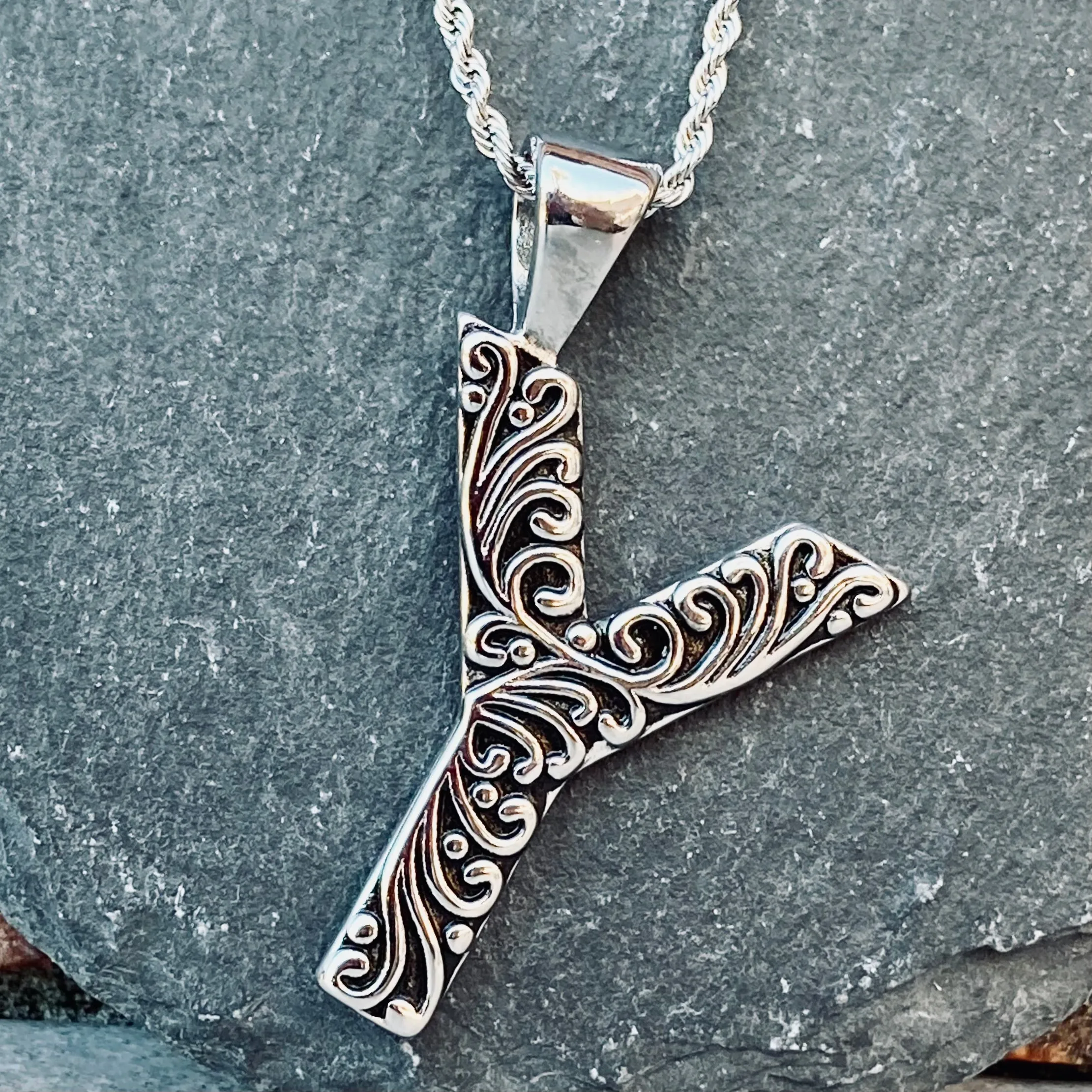Ladies Letter Pendants