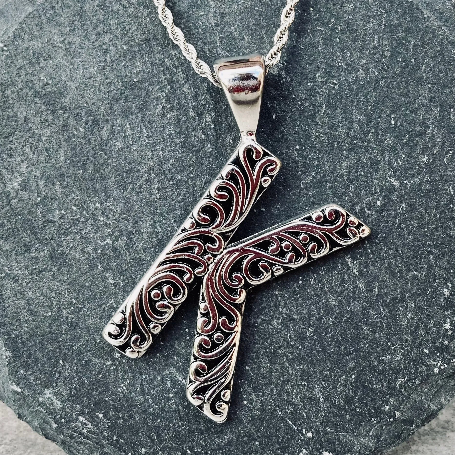 Ladies Letter Pendants
