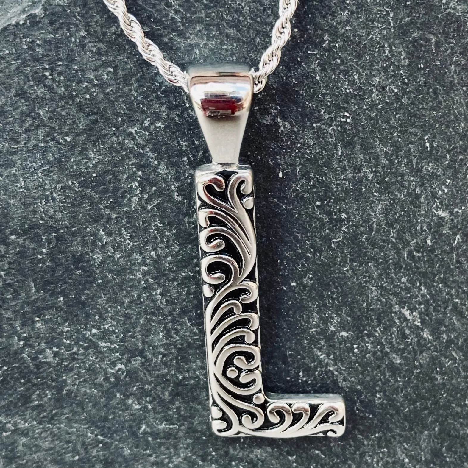 Ladies Letter Pendants