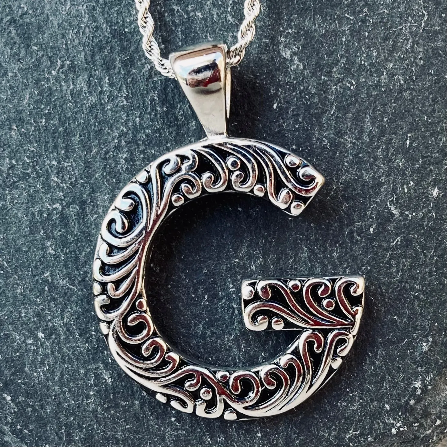 Ladies Letter Pendants