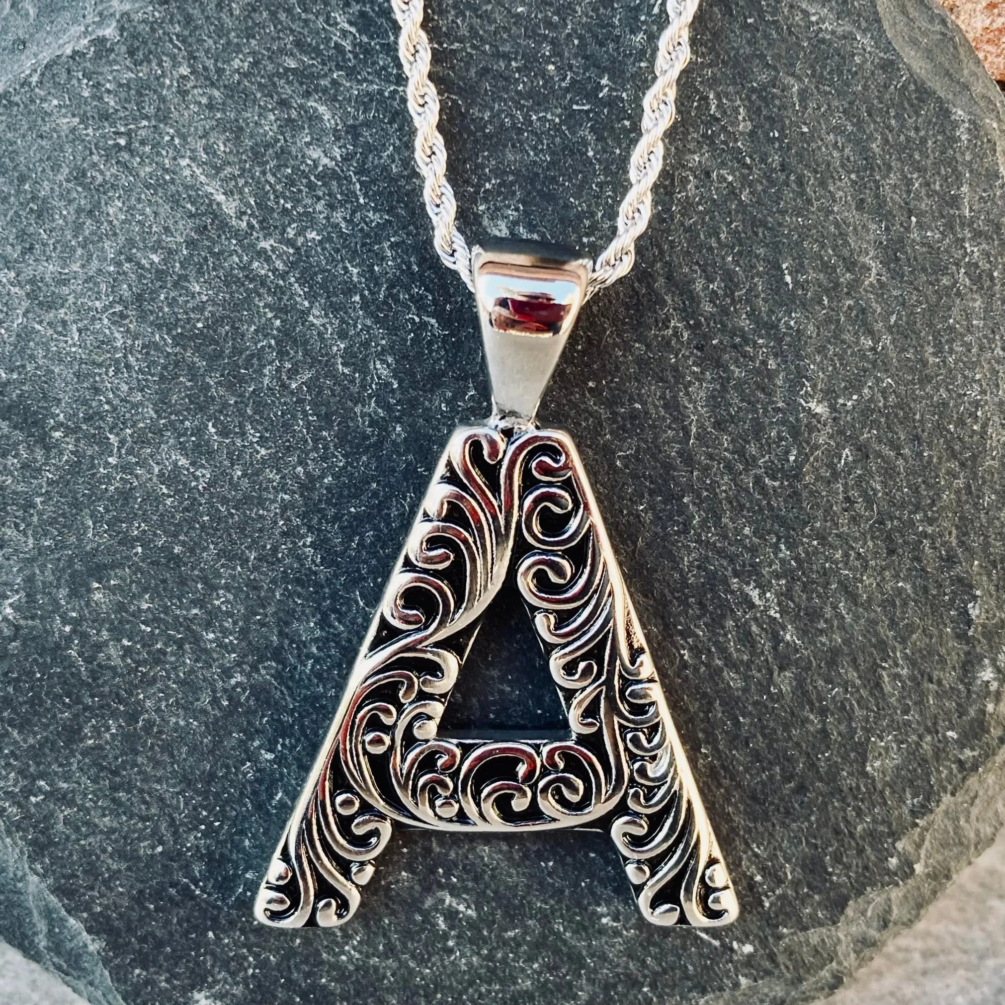 Ladies Letter Pendants