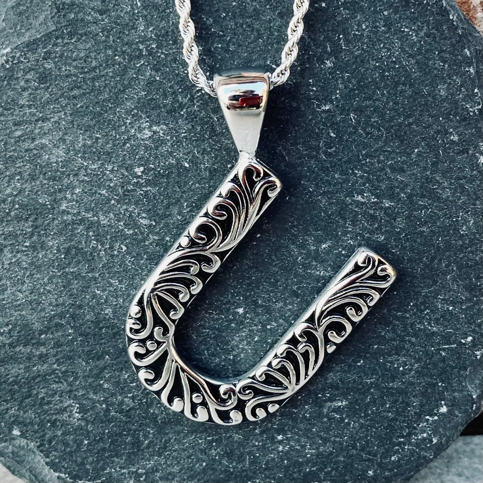 Ladies Letter Pendants