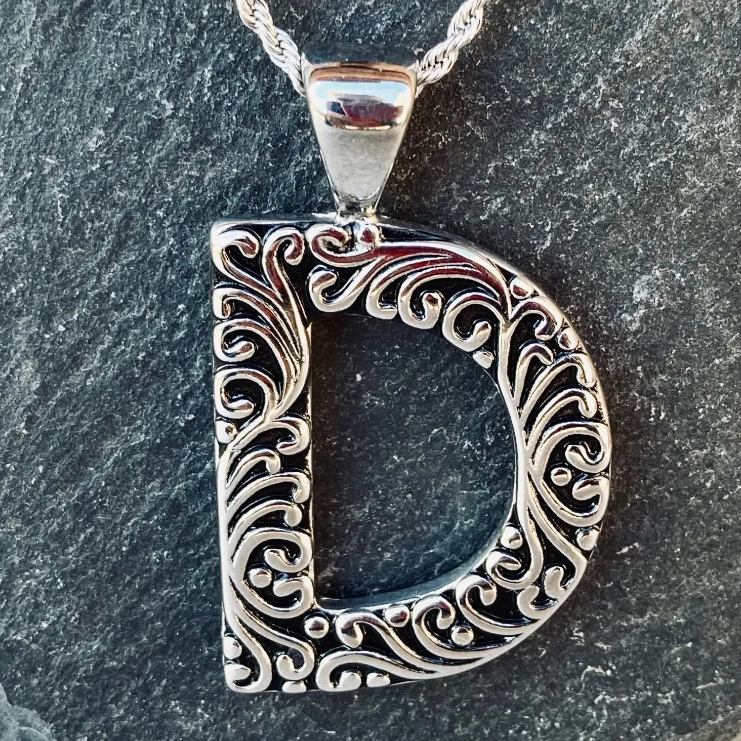 Ladies Letter Pendants