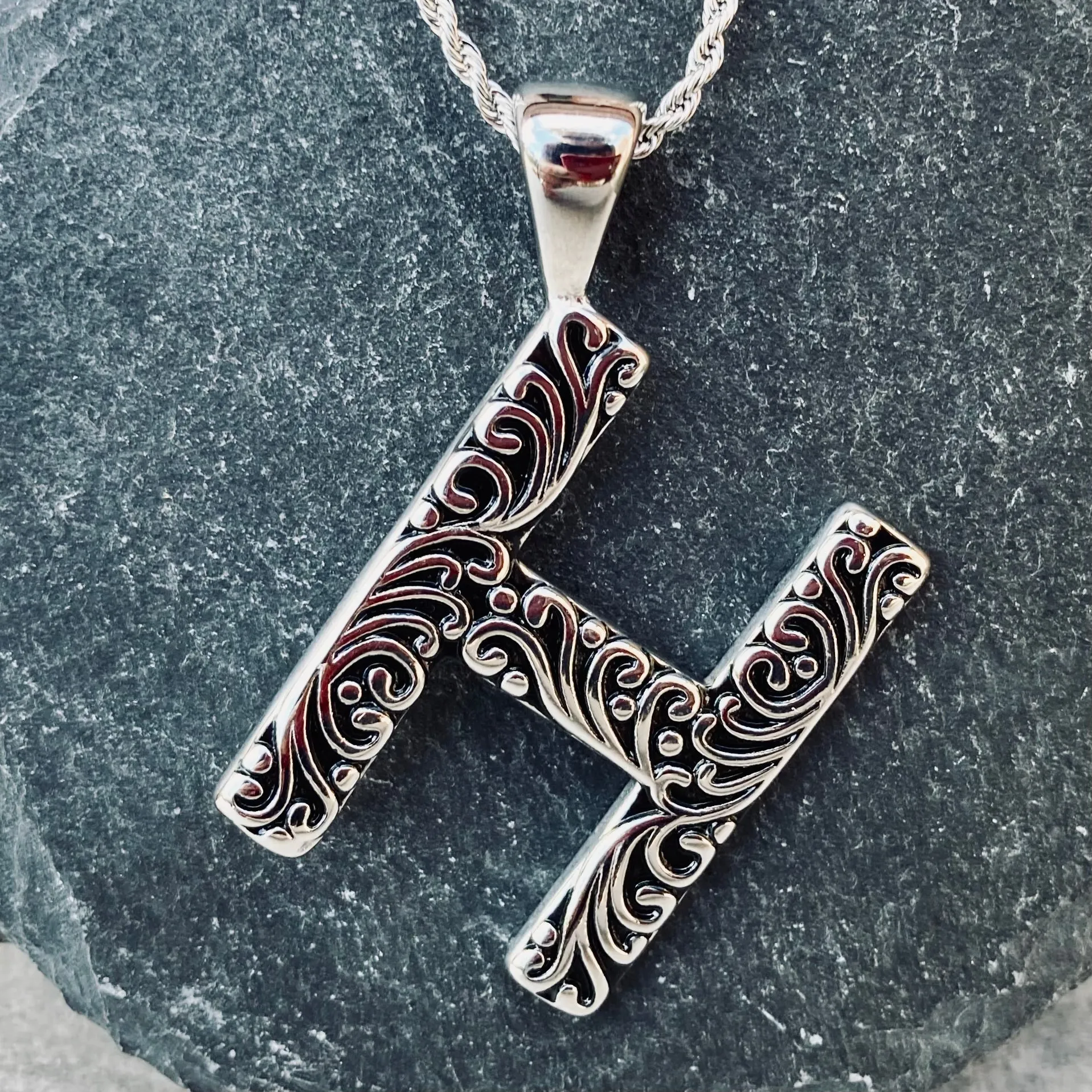 Ladies Letter Pendants