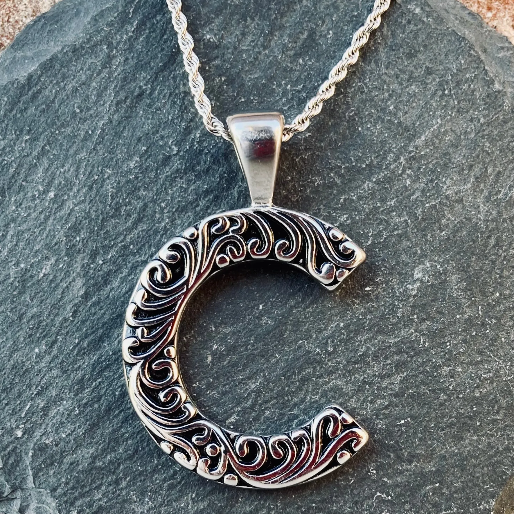 Ladies Letter Pendants