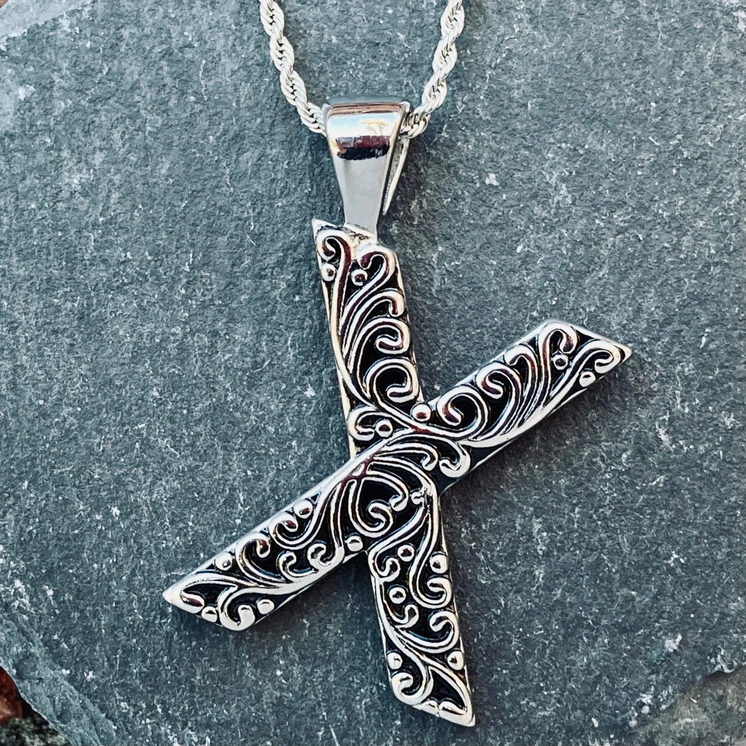 Ladies Letter Pendants