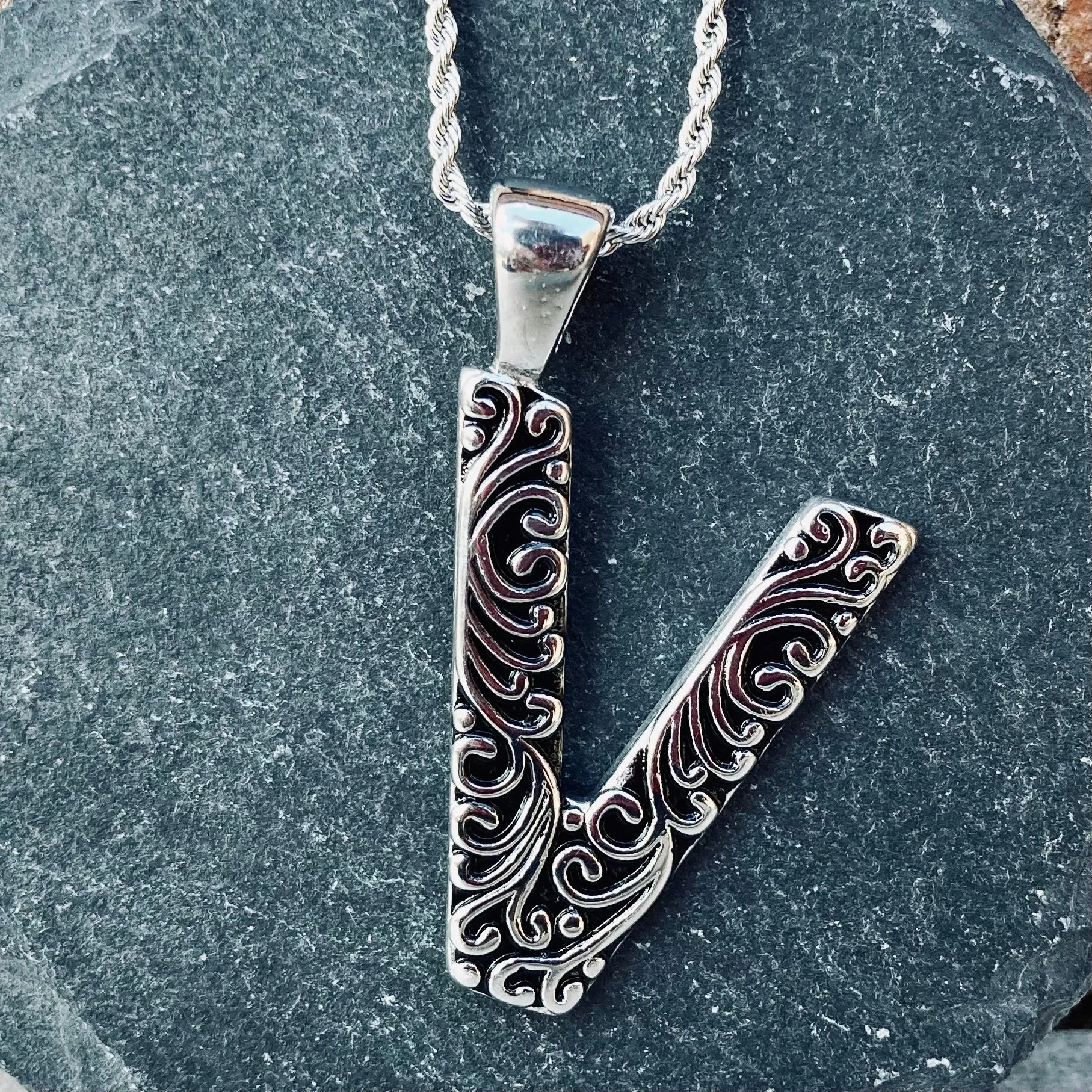 Ladies Letter Pendants