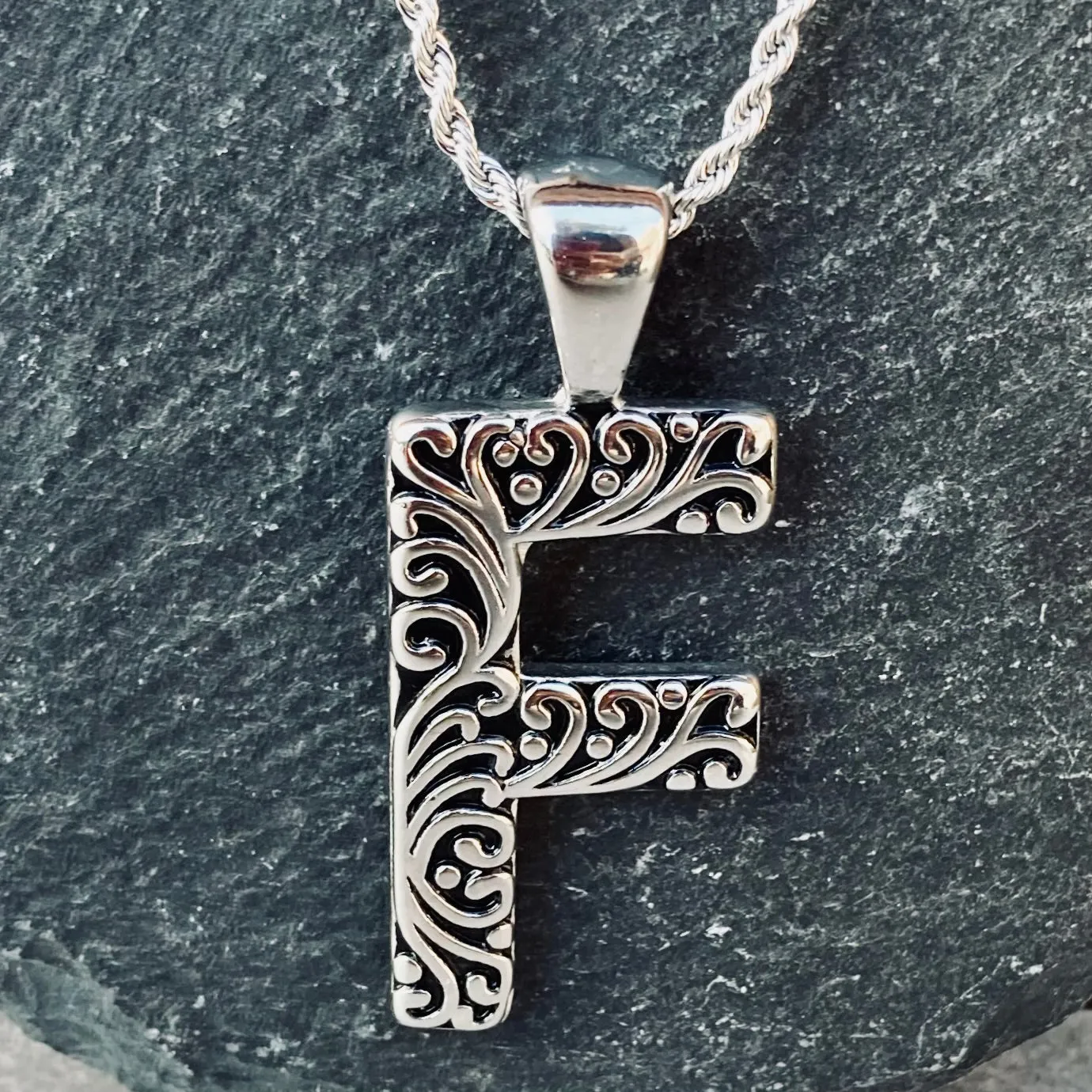 Ladies Letter Pendants