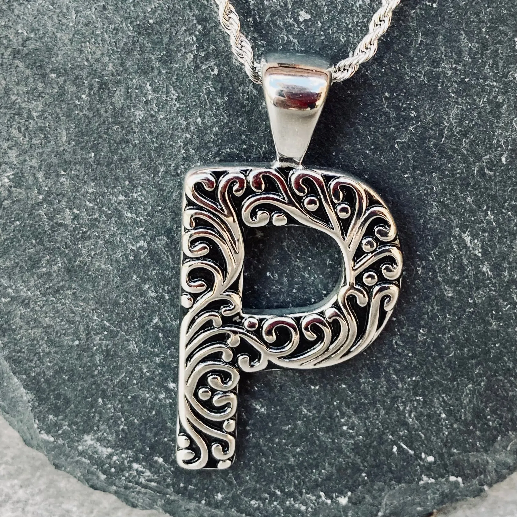 Ladies Letter Pendants