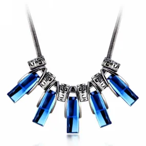 New Arrival Chokers Necklaces Vintage Jewelry Snake Chain Crystal Pendant Statement Necklace Fashion Necklaces For Women