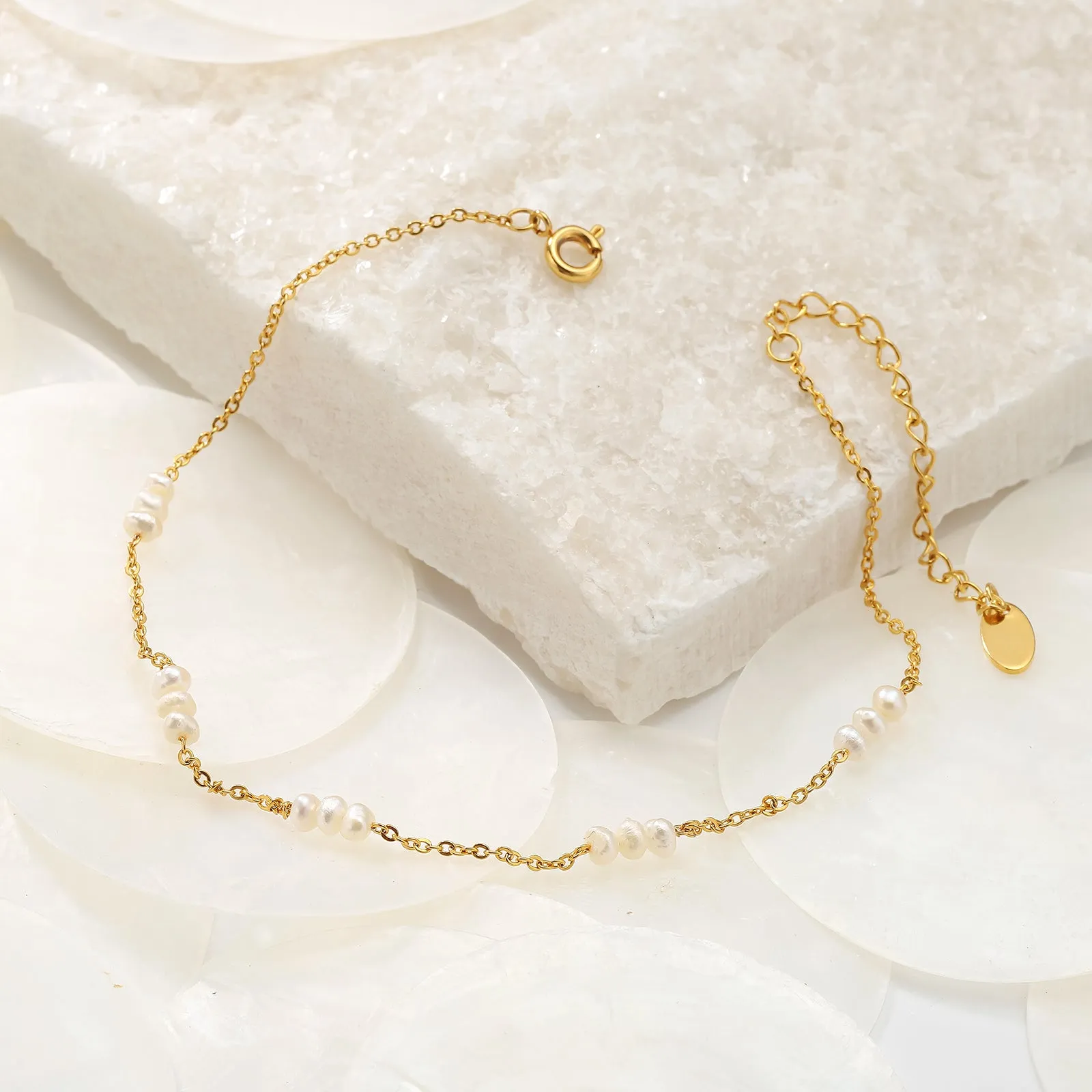 Pearl Chain Anklet