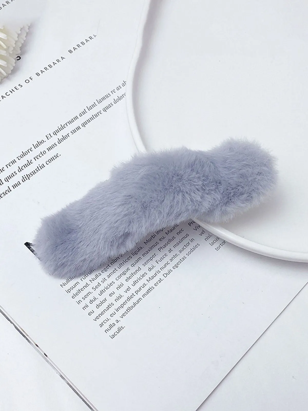Plush Duckbill Hairpin