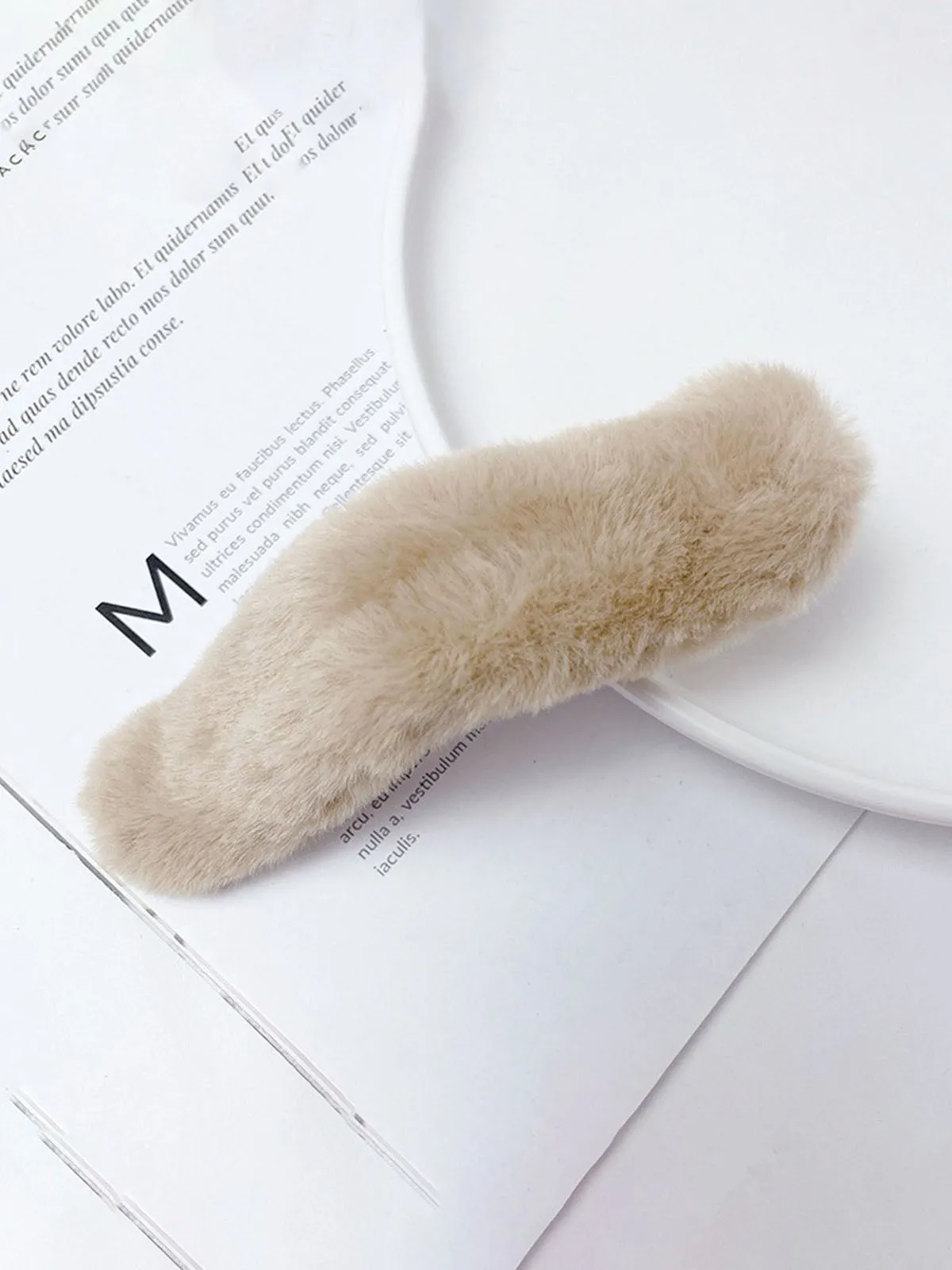 Plush Duckbill Hairpin