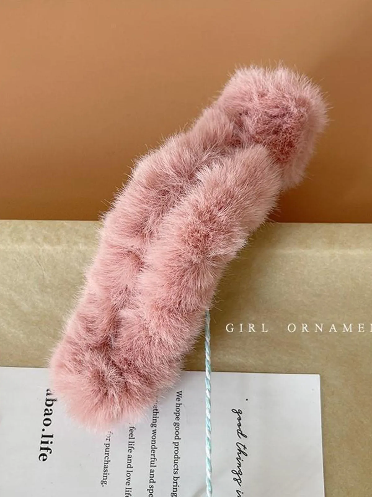 Plush Duckbill Hairpin