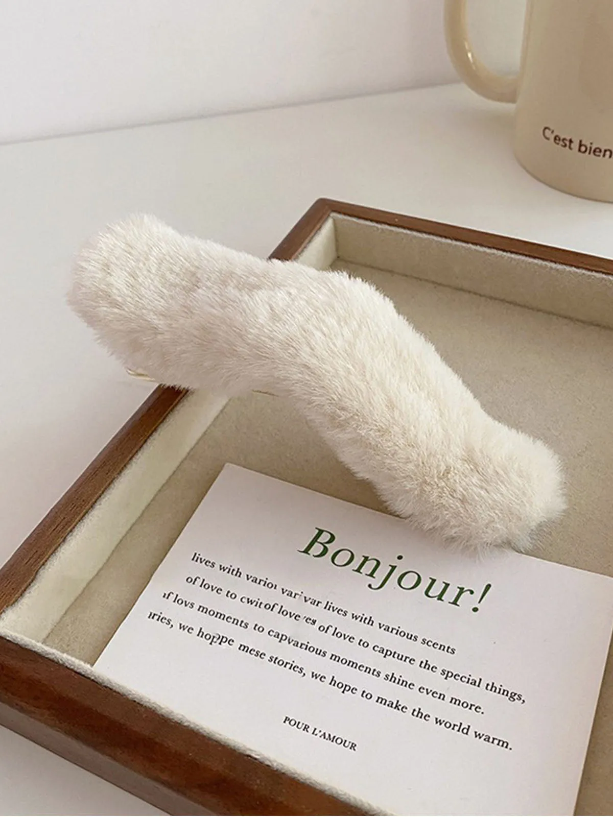 Plush Duckbill Hairpin