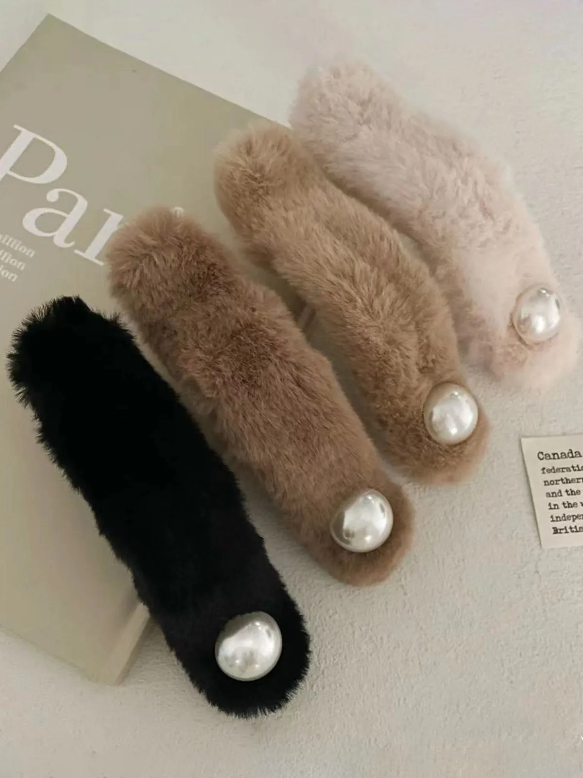 Plush Duckbill Hairpin