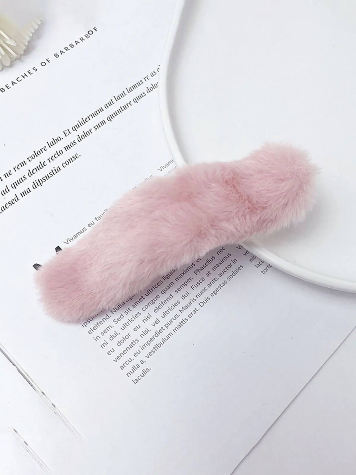 Plush Duckbill Hairpin