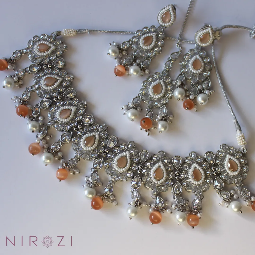 Ruhi - Choker Necklace Set