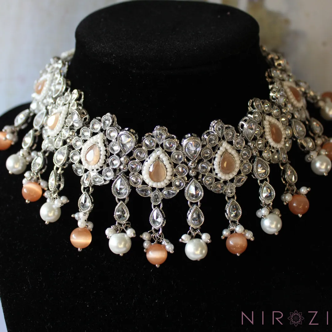 Ruhi - Choker Necklace Set