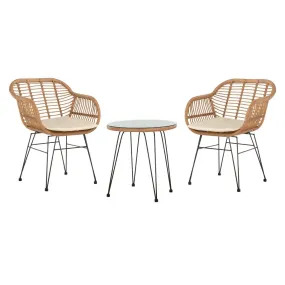 Safavieh Alton 3 Piece Lounge Set , PAT9004