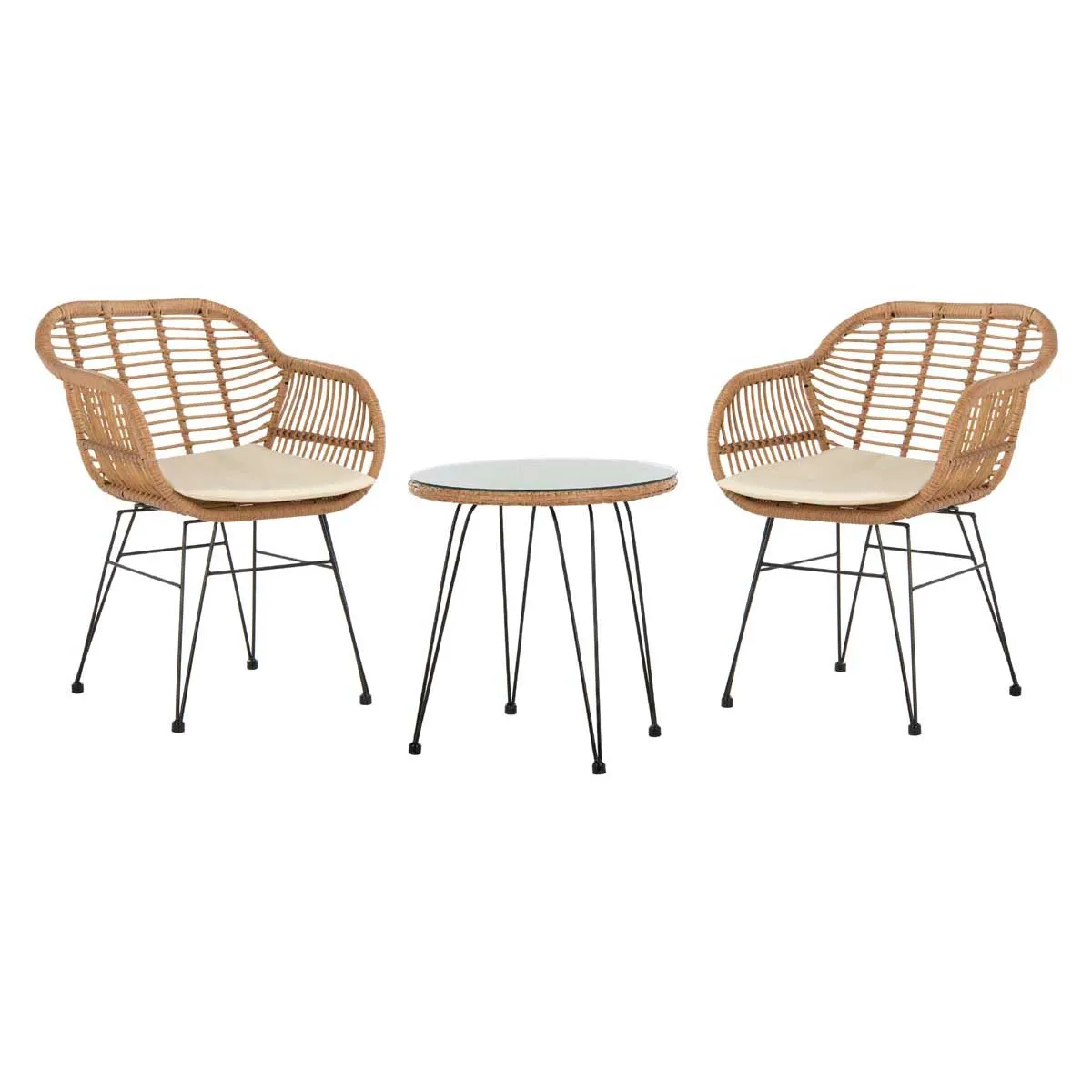 Safavieh Alton 3 Piece Lounge Set , PAT9004
