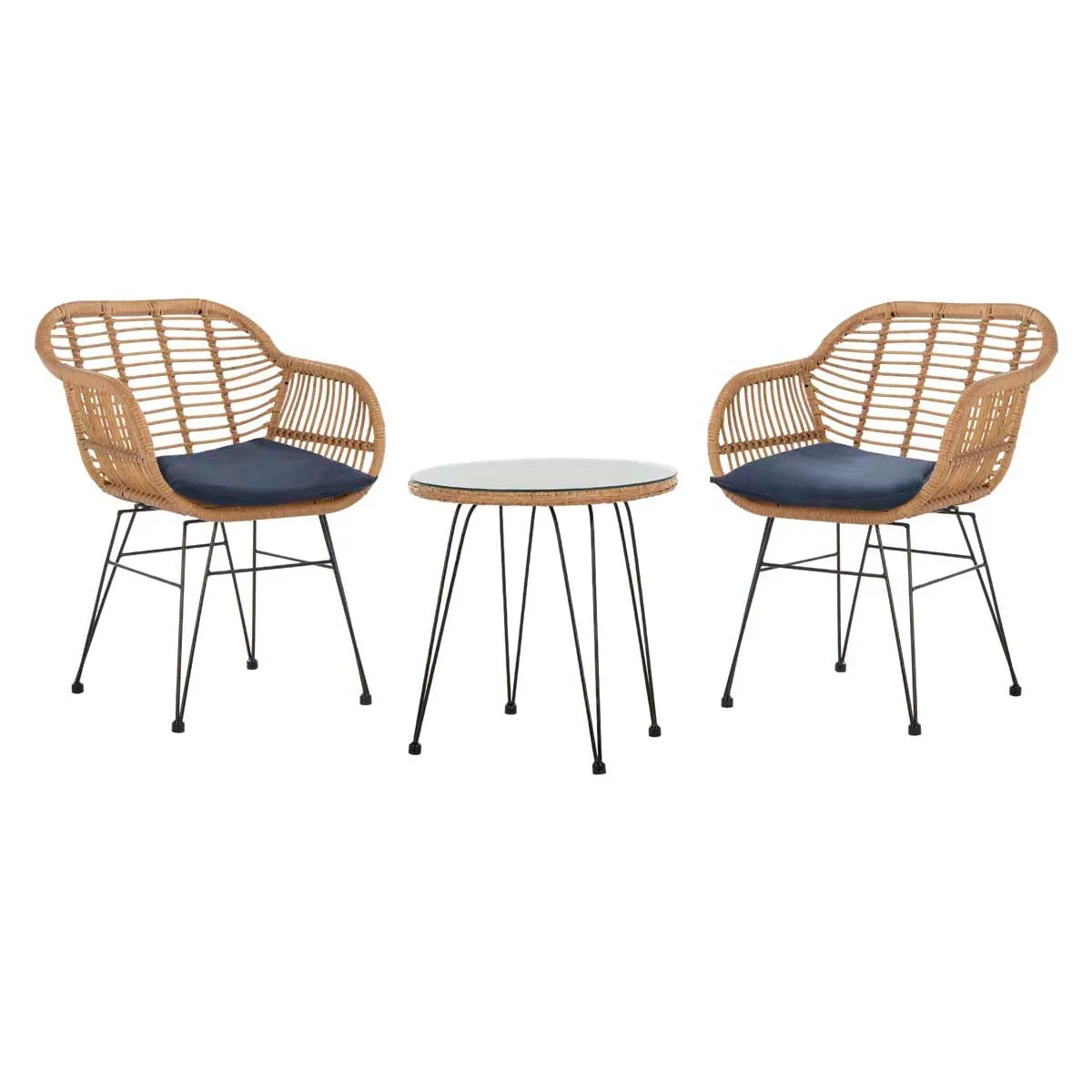 Safavieh Alton 3 Piece Lounge Set , PAT9004