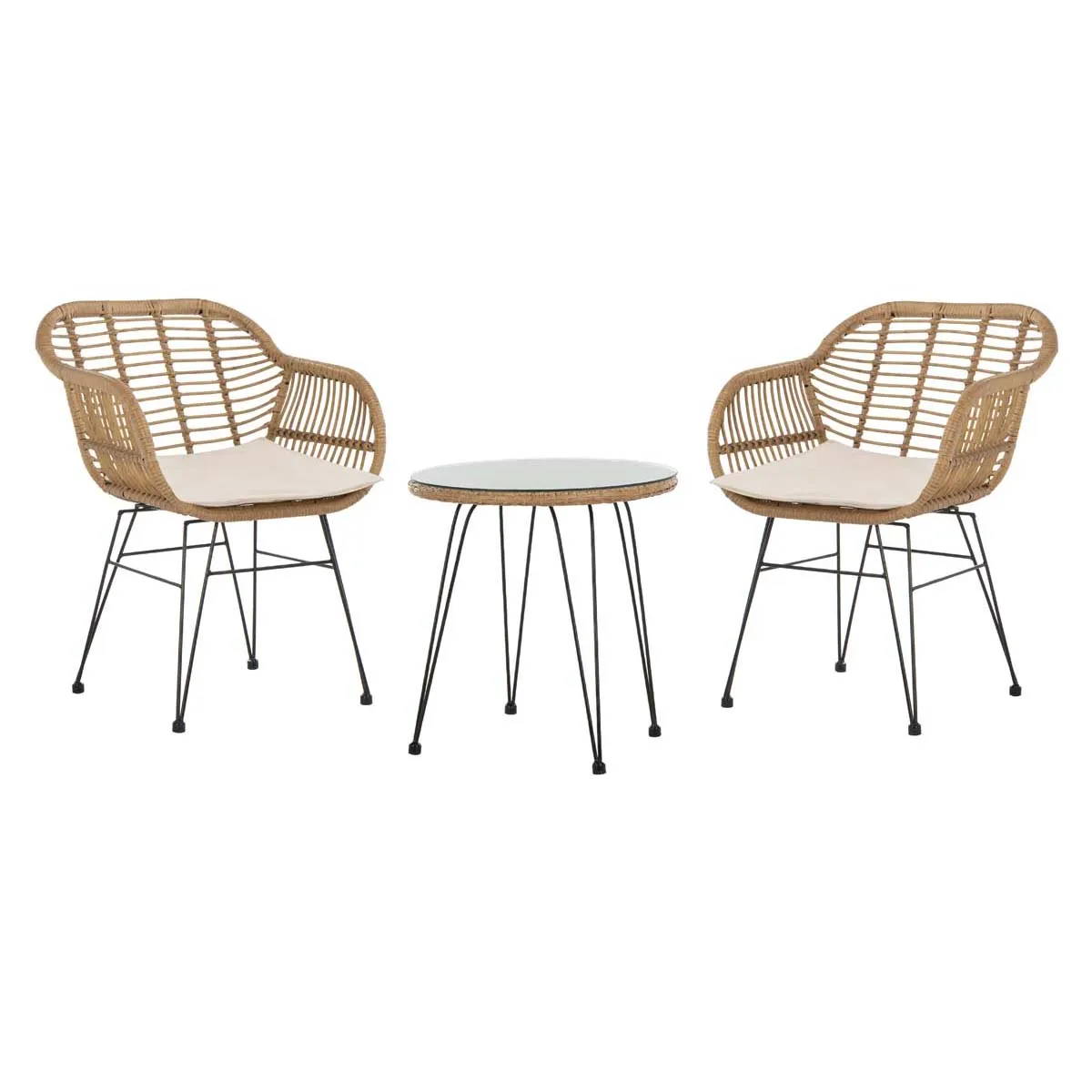 Safavieh Alton 3 Piece Lounge Set , PAT9004